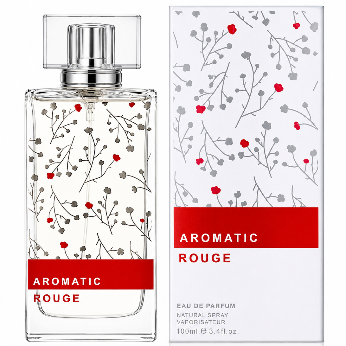Apa de Parfum Aromatic Rouge, Maison Alhambra, Femei - 100ml - imagine 2