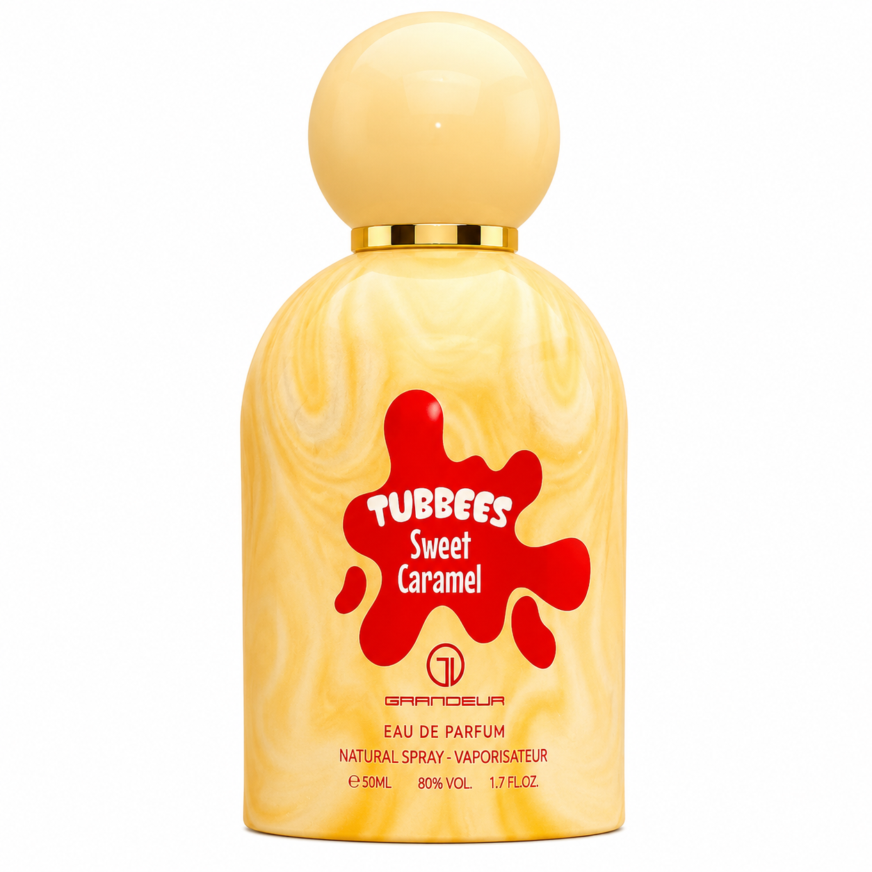 SWEET CARAMEL Apa de Parfum Copii, Tubbees Sweet Caramel, Grandeur Elite, Unisex, 50 ml - imagine 1